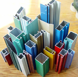 Buy cheap Powder Coated Aluminum Extrusions , Painting Aluminum , 6063 T5/T6 from wholesalers