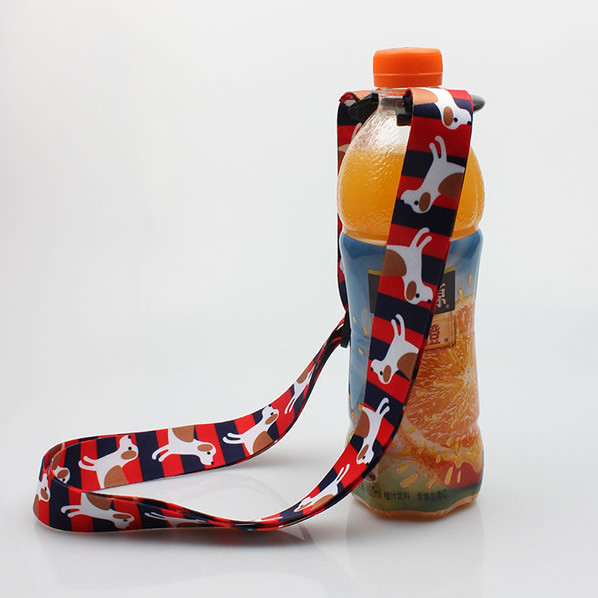 Water Bottle Holder Lanyards, Carabiner Hook Drink Holder Lanyard With Clips | Bottle Holder Neck Lanyard