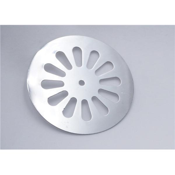Round Shower Floor Drain Cover , Replacement Bathroom Drain Cover OD 85 Mm