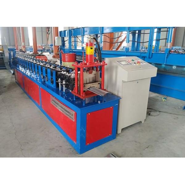 Power 4 KW Roller Shutter Door Roll Forming Machine Chain Size 1 Inch Shaft Diameter ¢38mm