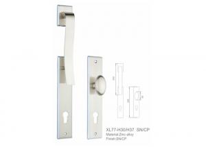 Quality Strong Loading Zinc Alloy Door Handle High Security Widely Application PVD Coating wholesale