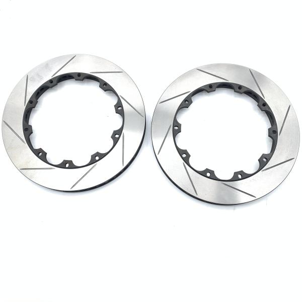 19in Front Wheel Slotted Brake Disc 362*32mm Cast Iron Straight Line