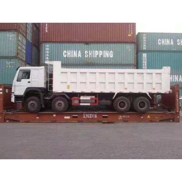 Sinotruk Howo7 8×4 371 Horse Power 25M3 Sinotruk Dump Truck With Volume 50-60Tons