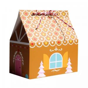 Quality House Shape Christmas Gift Boxes For Candy Disposable Paperboard wholesale
