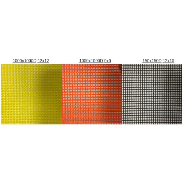 Perforated PVC Coated Mesh , Durable Outdoor Advertising Banners UV Ink Coated Polyester Mesh