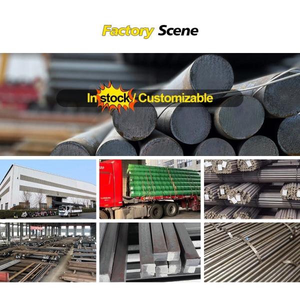 Round/Square/Flat/ 4140/4130/1020/1045 Alloy Metal Iron Steel Rod Inox Bar Alloy/ Stainless Steel/Aluminum/Carbon Steel Round Bars