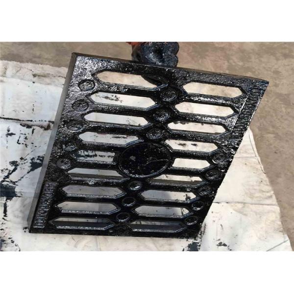 Sidewalk Cast Iron Drain Grate Covers Corrosion Resistance 800mm X 800mm