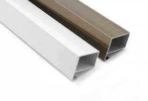 Quality Anodized Aluminum Sliding Door Extrusion Profile , 6000 Series Corrosion Resistance wholesale