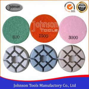 China 50 Grit 3 Granite Concrete Diamond Sanding Pads  Removing Scratches on sale