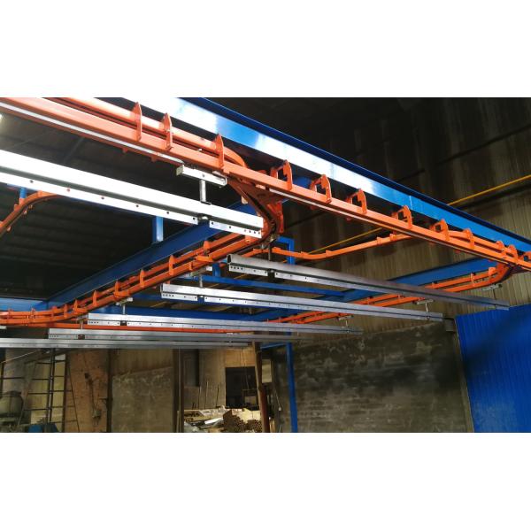 40m*13m*6m Workshop Electrostatic Powder Coating Line Metal Powder Coating Machine