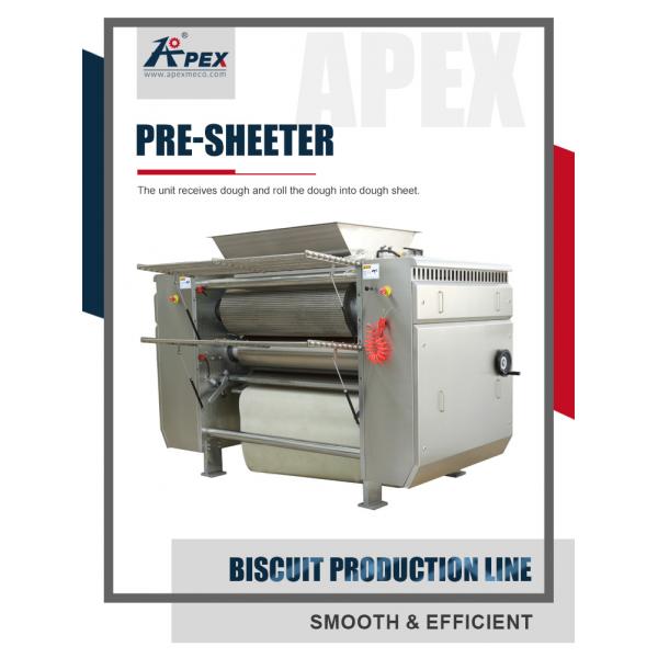 Efficient Adjustable Speed Dough Rolling Machine Sheeter Commercial Electric Automatic Dough Sheeter