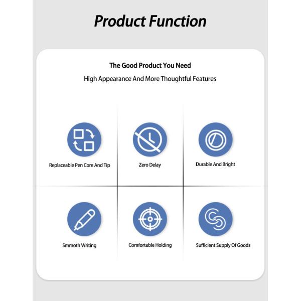 Black Business Roller Ball Pen 0.5mm Neutral Pen Metal Signature Pen