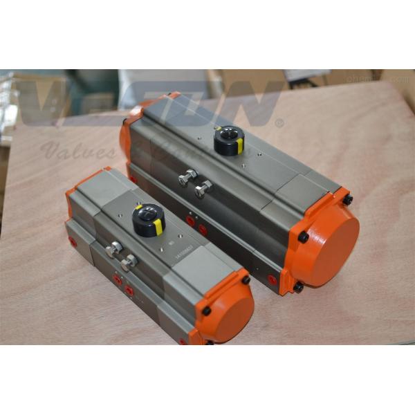 Fast Acting Explosion Proof Valve Actuator , Air Torque Pneumatic Actuator DIN Standard
