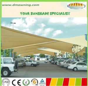 China Wave Roof retractable shade pergola Ceiling Awning Shade Fabric Retractable Pergola Canopy on sale