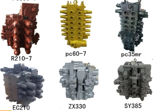 Original Kobelco Control Valve Main Distribution Valve For 10-20T Excavator Hydraulic Main Control Valve