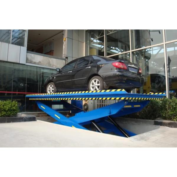 3500kgs Automotive Lift Table 3m Fixed Car Scissor Lift For Garage
