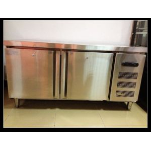 China Double Doors Under Counter Freezer , Hotel Stainless Steel Freezer on sale