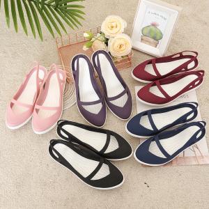 Quality 6-11# Closed Toe Tpu Upper Eva Sole Ladies Sandals wholesale