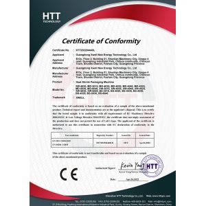 GUANGDONG XWELL TECHNOLOGY CO., LTD. Certifications