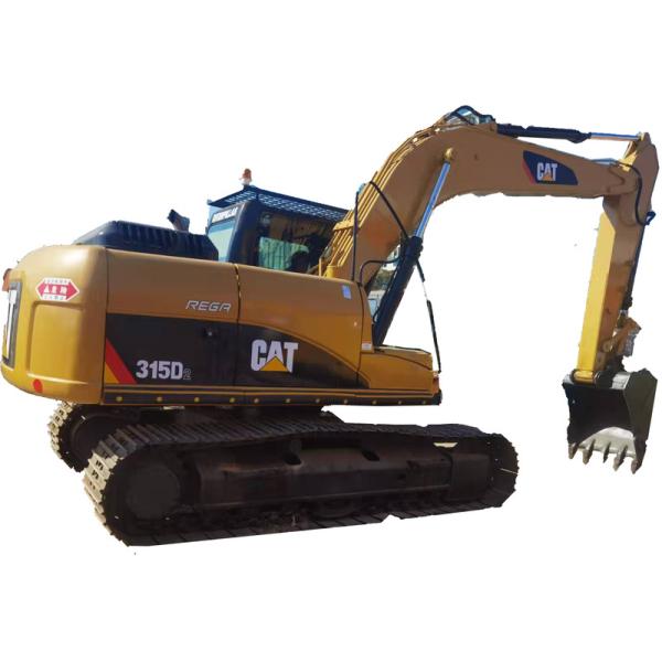 Yellow Cat 315D Excavator 20T 1M Bucket 91kW Power 3500 Working Hours Shanghai Yard