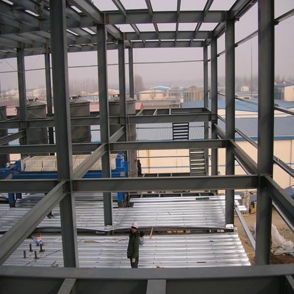 Prefab Steel Structure Warehouse Q235 Q355 Steel Frame