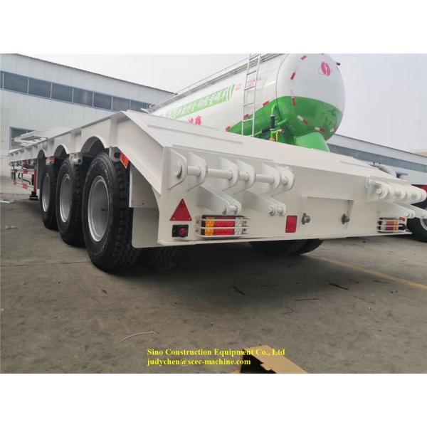 FUWA Brand Low Bed Semi Trailer Goose Neck Type Low Bed Semi Trailer