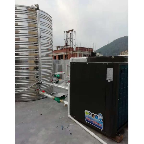 4.0 Cop Commercial Grade Water Heater , Air Energy Water Heater Freestanding