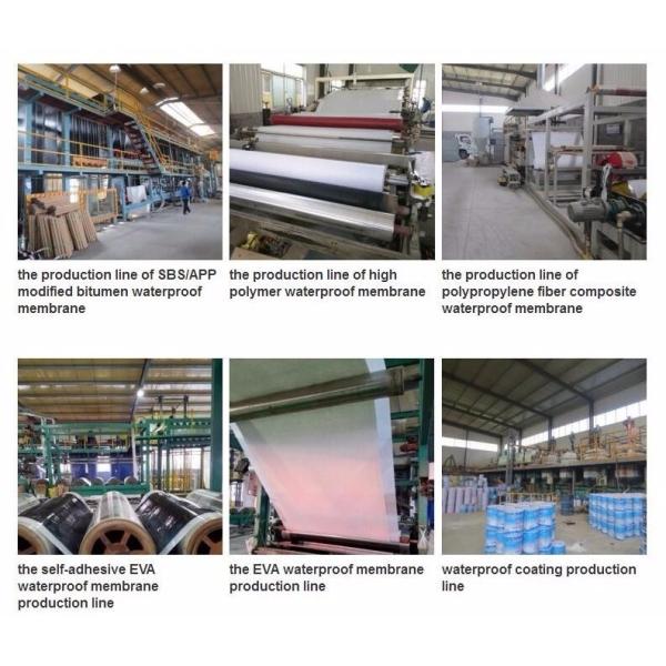 PP PE Polyethylene Polypropylene Polymer Waterproof Membrane Compound Waterproof Membrane