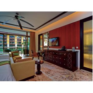 ISO18001 Certified Gelaimei Antique Villa Furniture Hotel Room Furniture