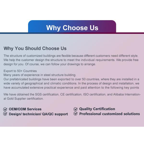 Strong Portal Frame Steel Structure Construction , Lightweight Steel Frame Construction