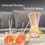 Disposable Biodegradable Paper Drinking Straws Strong Drinking Paper Straws