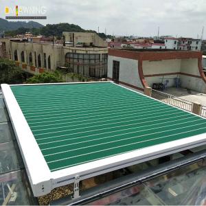 Quality Modern Remote Control Skylight Awning Conservatory Canopy Motorised Retractable Roof wholesale