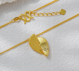 925 sliver necklaces Jewelry yellow gold plating