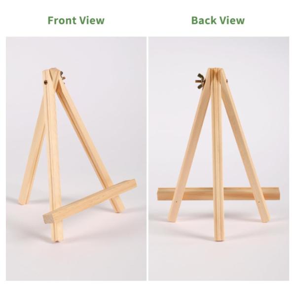 Customized Mini Tabletop Wooden Display Easel Stand Best Art Easels For Artists
