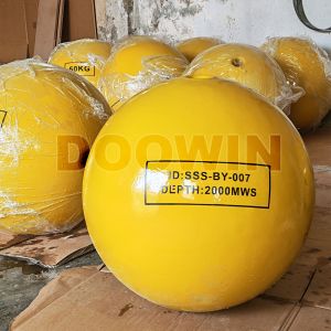 Quality High Density Deep Sea Buoy 0.3g/cm3-0.7g/cm3 Exploration Buoys With 7000m Depth Resistance wholesale