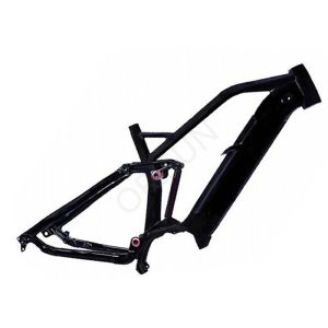 Aluminum Trail Mid Drive Electric Bike Frame Custom Painting Design