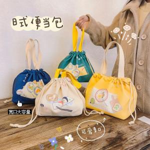 Quality 600D oxford Drawstring Lunch Bag Portable Children Bentgo Insulated Lunch Bag wholesale