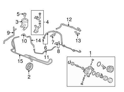 OEM Honda Auto Parts Power Steering Rubber Hose 53713-SWA-A03 High Pressure