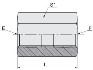 Hydraulic Adapter Hydraulic Tube Fitting Carbon Steel Connector 7t