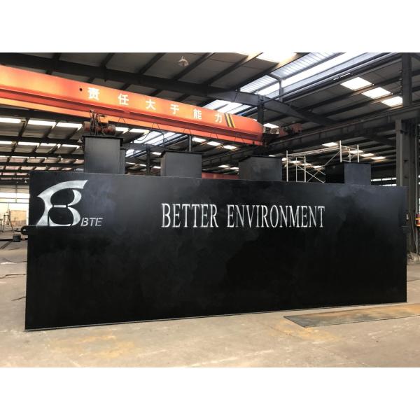 2000L/Hour MBR Integrated Sewage Treatment Equipment with Customized Color Technology