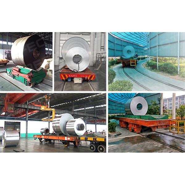 rail powered low voltage rail electric transfer cart 