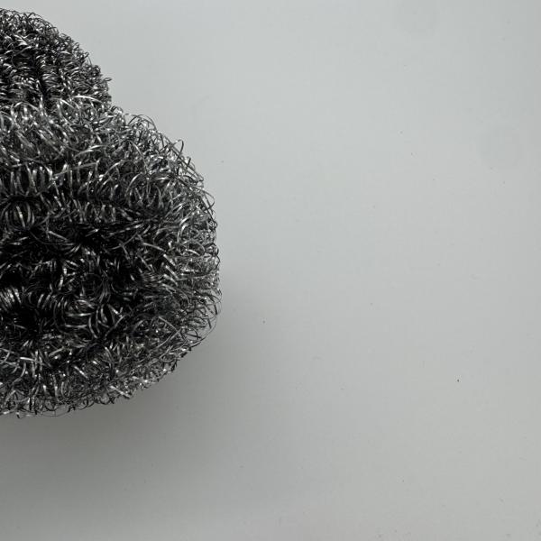 Stainless steel cleaning ball
