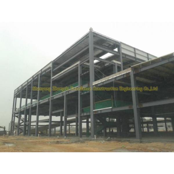 DIN GB JIS Durable Multi Floor Building Hot Dip Galvanized C / Z Channel Steel