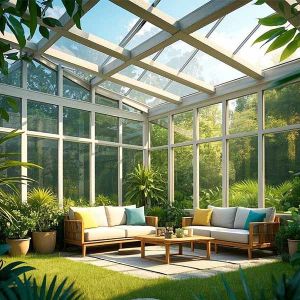 Quality Comfortable Customized Sunbathing Room , Aluminum Alloy Sunshine Sunroom wholesale