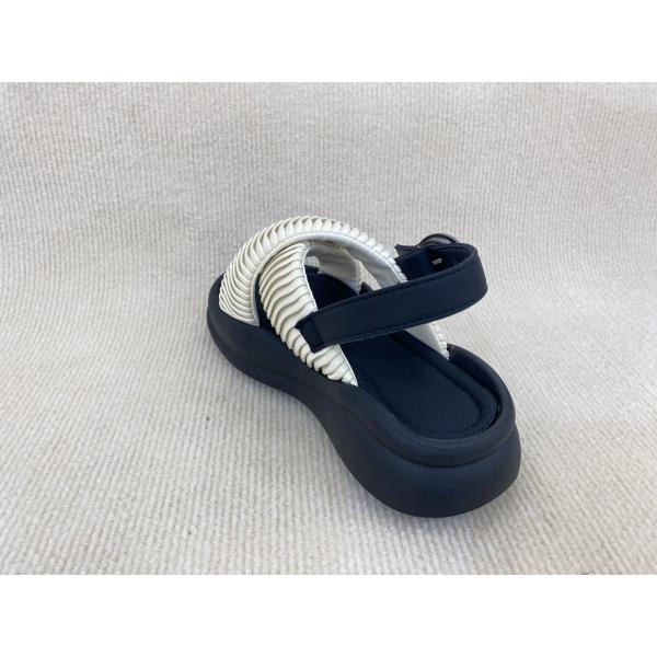 White Women Fashion Flip Flops With Flat Heel