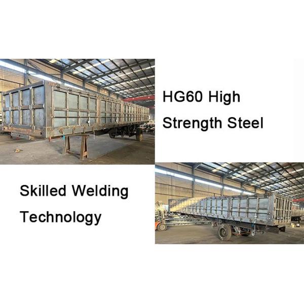 TITAN 3 Axle 12M 45 Cube Side Tipper Trailer for Sale New 34 Ton Side Tipper Trailers for Sale