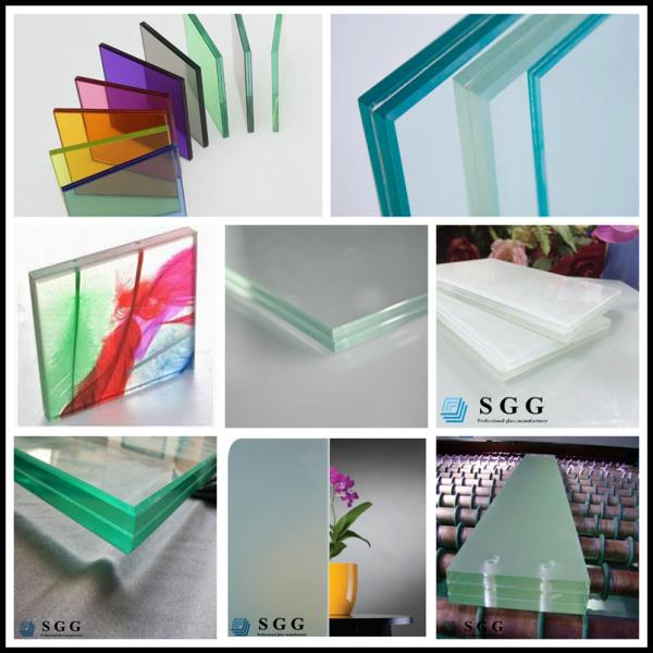 laminated glass milky white 8.38mm