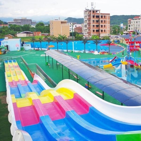 Water Park Equipment Rainbow Slide
