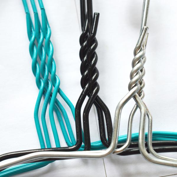 500 Pack Strong SUS 16'' Heavy Duty Wire Clothes Hangers