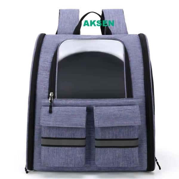 POLYESTER Pet Carrier Airline Approved Space Capsule Travel Bag for Cats and Dogs Outdoor Adventures
